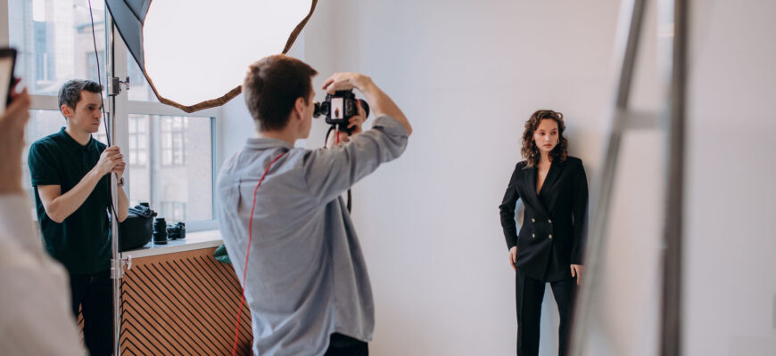 Съемка модели