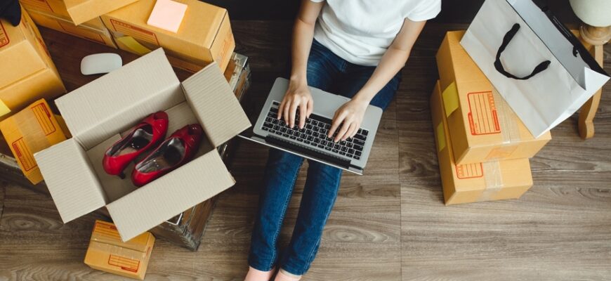 Продажа товара онлайн