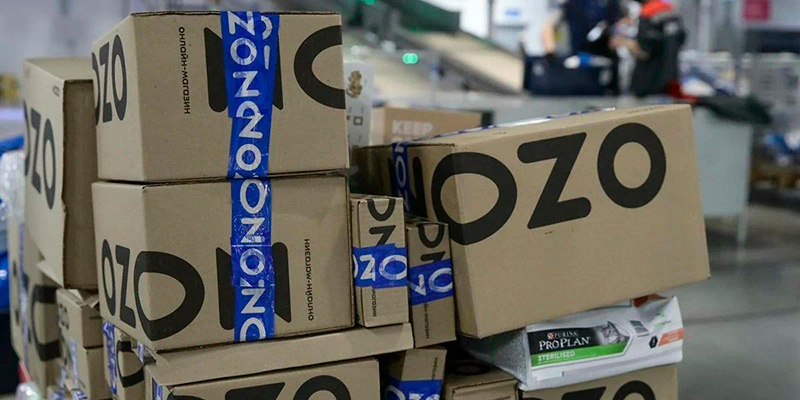 Товары на складе Озон