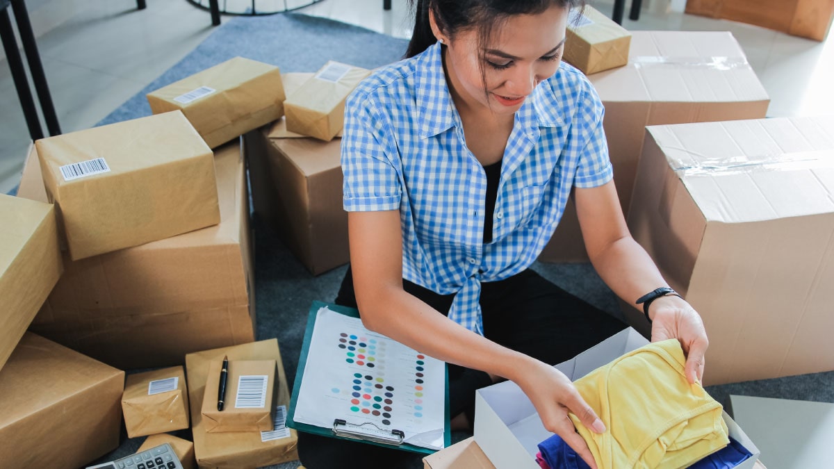 Упаковка вещей