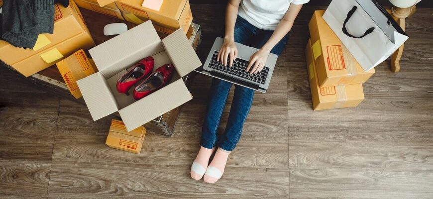 Продажа товаров онлайн