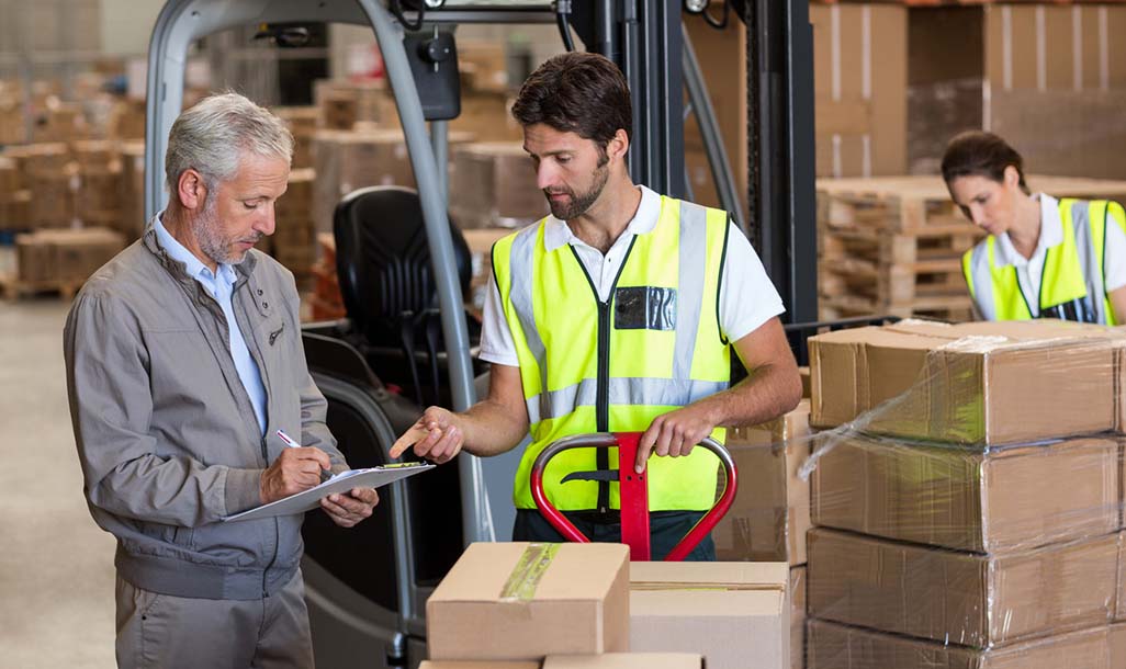 Приемка товара на складе